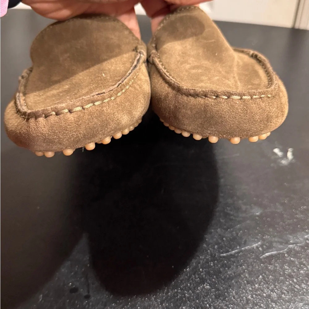 M. Gemi Elegant Brown Suede Felize Loafers for Women 39/ 8.5 NWOT made in Italy